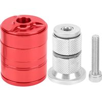 Lot de 6 Entretoises de Direction en Alliage d'Aluminium pour Vélo de Montagne - JINFGERNE - Léger, Durable et Étanche, Compatible avec Fourches de 28,6 mm