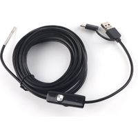 Endoscope Haute Définition Imperméable pour Smartphone Android avec Connecteur Type-C - Câble de 5m et Lentille 3.9mm