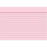 BRUNNEN Karteikarte 102260120 DIN A6 liniert rt 100 St./Pack.