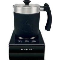 Beper BB.200 Milchaufschäumer schwarz 500 ml Induktion