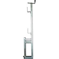 Garde-corps pince 1 position planche galvanisé – Ouverture 45 cm – Hauteur 1,10 m – Conforme norme EN 13 374 Classe A