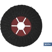 Halbflexible Schleifscheibe Ø180 G-80