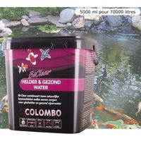 Produit 5000 ml pour éclaircir l'eau du bassin de jardin. Très efficace