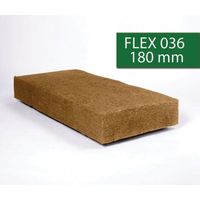 Steico – Panneau isolant laine de bois 180mm R5 1220x575 – Haute performance thermique – Évite les ponts thermiques – Écologique et recyclable