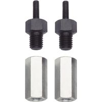 Adattatori filettati Kukko serie 18 M6 M10 2 pezzi