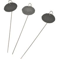 étiquette Ardoise H40cm (lot De 3) Marquage élégant Et Réutilisable Pour Jardin Ou événements. - Outside Living