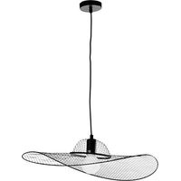 Suspension intérieure Led métal noir Madison XXL diamètre 110 cm - Sampa Helios