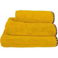 HAOMY - Drap de bain ISSEY Ocre 90 x 140 cm