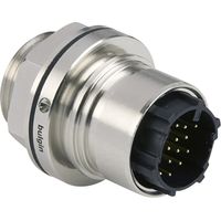 Bulgin PXM6012/16P/CR Rundsteckverbinder Stecker, Einbau Gesamtpolzahl: 16 Serie (Rundsteckverbinder