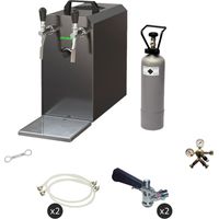 Bierzapfanlage STREAM 50 Komplettset, 2-Leitungs Trockenkühler, bis 55 l/h, für KEG Type S und G