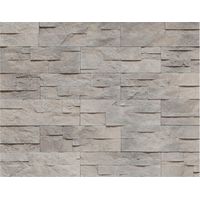 Plaquette de parement en béton 30,8 x 10 cm – Effet pierre naturelle – Résistante aux intempéries – Pour intérieur et extérieur – Surface 0,49 m²