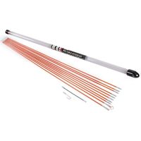 Dekton Pro Cable Access Electricians Puller Rods Wires Draw Push Pulling 10x1m