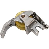 Pied presseur à rouleau en caoutchouc métallique haute résistance de 0,3 mm, facile à installer, adapté à la réparation et au remplacement des machines à coudre.