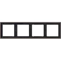 Jung AL 2984 AN cadre quadruple anthracite aluminium