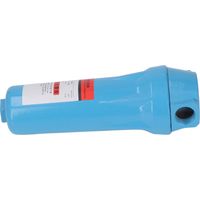 Filtre à air haute performance pour compresseur, réservoir renforcé sans fuite, raccord fileté DN20 3/4", idéal pour systèmes de séchage et dégraissage.