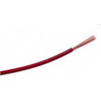 Fil Rigide Rouge 25mm2, Au Mêtre H07vk
