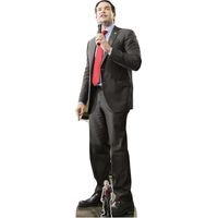 Figurine en carton – Marco Rubio – Costume Noir – Homme Politique Américain - Haut 177 cm