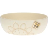 THUN - Ciotola con Fiore e Farfalla - Accessori Cucina - Linea Elegance - Porcellana - Ø 26 cm