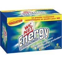 WC NET - Wc net poudre energy détartrante x6 sachets