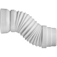 Ceta – Raccord WC extensible pour tube D100/110mm – Longueur 180 à 380mm – Pose à coller – Application WC au sol