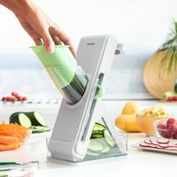 InnovaGoods Slichen Faltbare Küchenmandoline Grau Grün