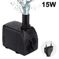 Pompe submersible 15 W avec cordon d'alimentation pour fontaine