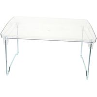 Plateau pliable, boîte de rangement cosmétique, présentoir en acrylique.