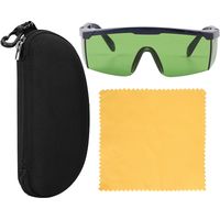 Ortviai Lunettes de protection laser 200-450/800-2000/1064 nm – verres en polycarbonate Taiwan, OD+4, réglables