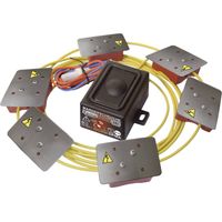 Module anti-martres à ultrasons – Électrique 12V avec éclairage LED – Protection optique IP65 – Fréquence 23 kHz – Dispositif étanche – Kemo