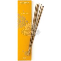 Esteban - Encens indiens 20 bâtonnets ambre