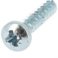 Eco-Syn pour Thermoplastiques TCB Pozidriv 2.2X5 Acier Zingué Blanc