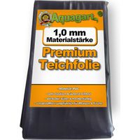 Teichfolie PVC 6m x 6m 1,0mm schwarz Folie für den Gartenteich
