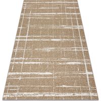 FLAT 48965265 Tapis sisal Treillis vintage - couleur paille beige naturel, ficelle beige 200x290 cm