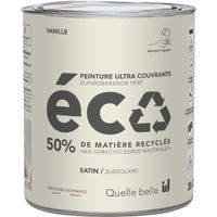 PEINTURE ECO SATIN VANILLE 2L - ID PARIS