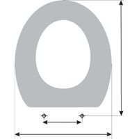 ETOOS 02979108 CETUS Tapa WC Unisan Sanindusa Blanco - ref: 02979108