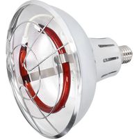 lampe chauffante infrarouge halogene e27 220v pour elevage porc et volaille reglable