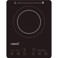 Plaque induction portable 1 feu 2000W – 8 niveaux de puissance – Détection automatique des récipients – Minuterie 0-180 minutes – Cata