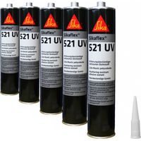 Colla sigillante ibrida UV Sikaflex 521 SIKA - Nero - 300ml - Venduta entro il 5