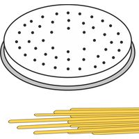 Accessorio scolapasta per spaghetti, 22 fori, diametro 2 mm, MPF2.5/4 - Hendi 229484