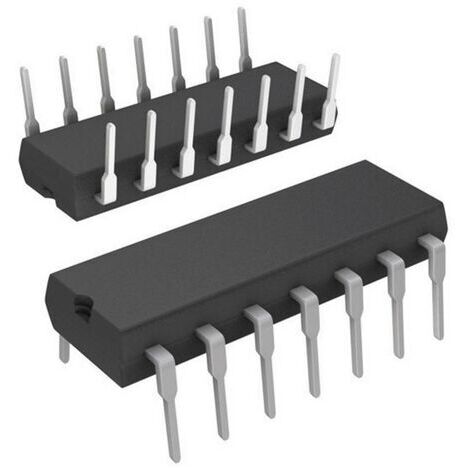 PIMC - Durée de conservation Microchip Technology TC4469CPD Avec inversion, Sans inversion Côté basse tension PDIP-14 1 pc(s) Q65534