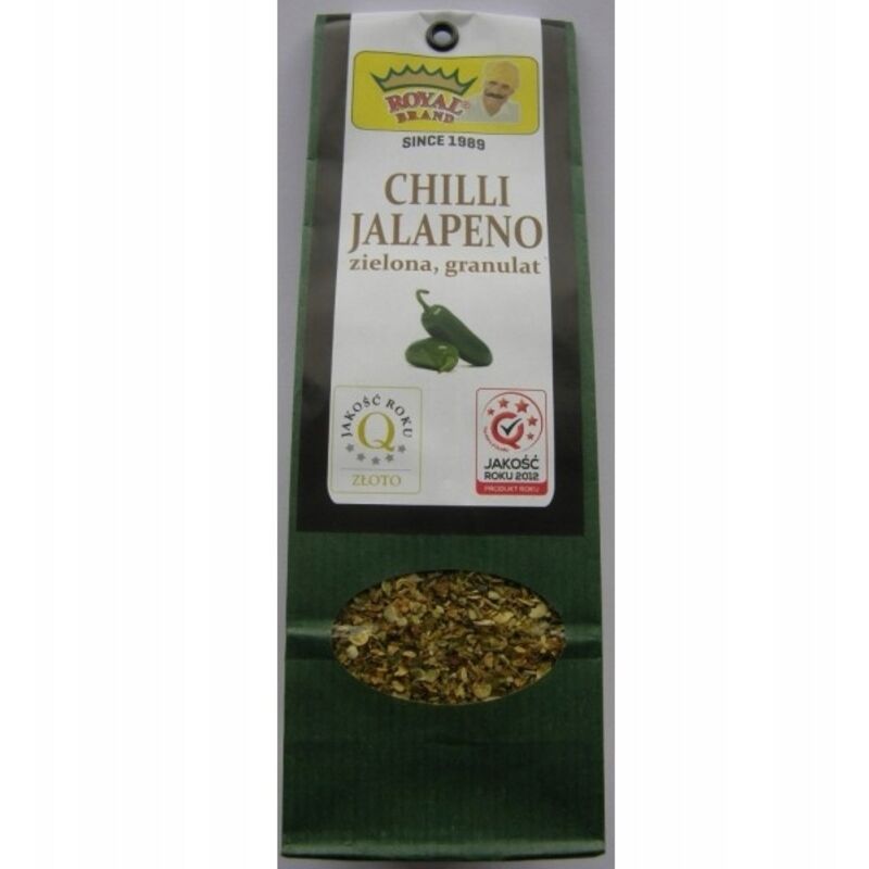Piment jalapeno vert, flocons granulés 40 g