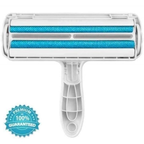 PIMPIMSKY Brosse Anti Poils-Chien Chat Animaux-Enlève Poils-Brosse de Nettoyage, Épilateur-Réutilisable Rouleau à Ramasse de Poils(