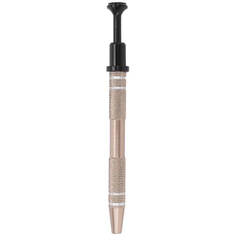 Pince à 4 griffes pour diamants, portable, en alliage, pour perles et pièces détachées - Accessoire de réparation de montres - Gris