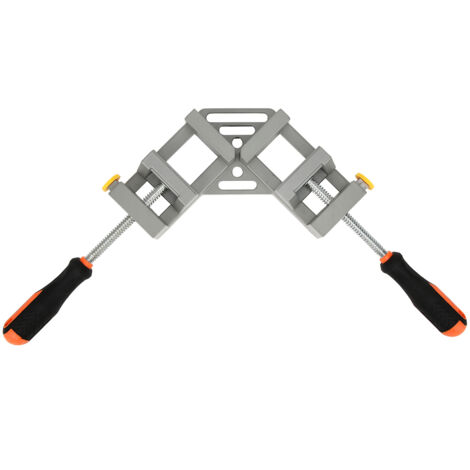 Pince à Angle Droit, Pinces à Angle Droit 90 °/Outils de Pince de Coin, Double Poignée en Alliage D'aluminium 90 ° Pour Accessoires de Quincaillerie de Montage à Bois