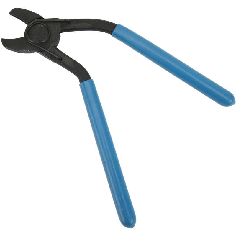 Pince à anneau de porc Tête courbée Outil de dépose et d'installation Outil de réparation pour véhicules Upholstery