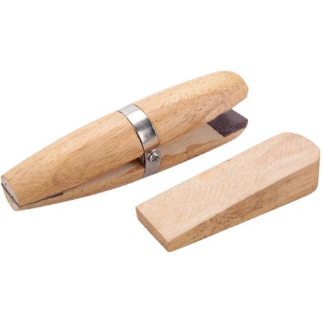 Pince à anneaux en bois pour bijoutiers, outil professionnel pour la fabrication de bijoux et le travail à la main.