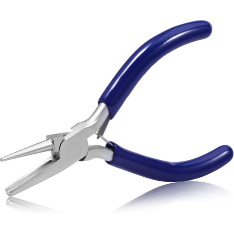 Pince à Bec Concave et Rond 12,7 cm - Mini Pince de Précision Pour Fabrication de Bijoux et Projets de Loisirs Créatifs