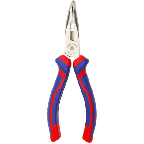 Pince à bec courbé Workpro 160 mm