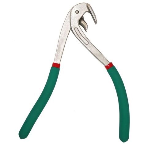 Pince à bec d'aigle vert, pince à épiler monobloc pour les bords, outil de taille et de lissage des sourcils, outil de mise en forme irrégulière.