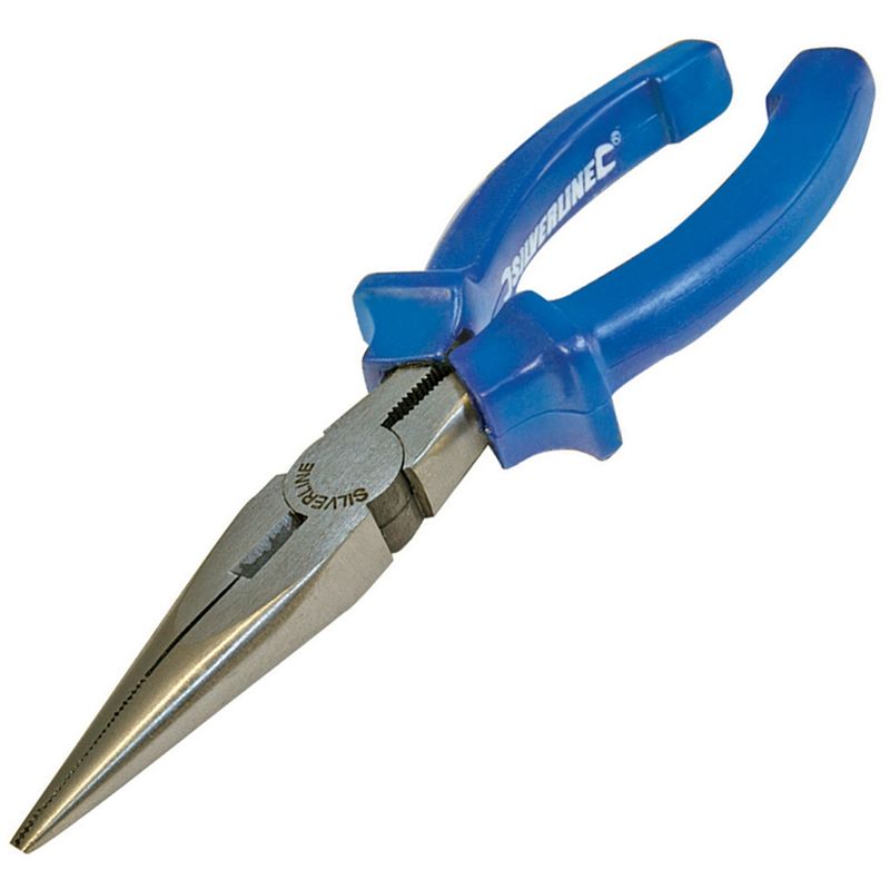 Silverline - pince à bec long 160 mm 633653